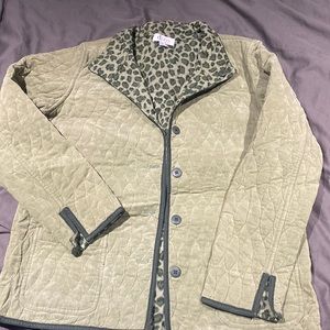 30% Off 4 Items - Corduroy Light Green Jacket